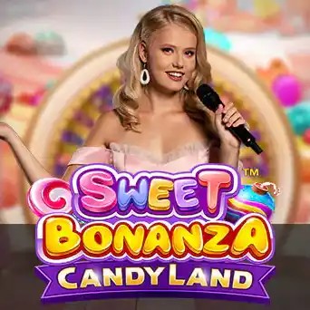 Sweet Bonanza CandyLand online game logo by Pragmatic Play on melbet-bangladesh.fyi