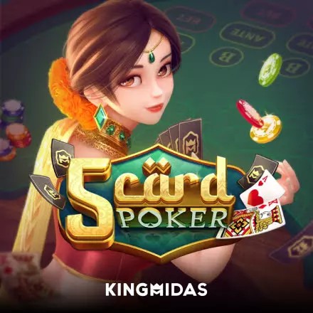 5 Card Poker game by King Midas – logo hosted on Melbet Casino