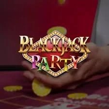 Blackjack Party casino game by Evolution – featured logo at Melbet Casino