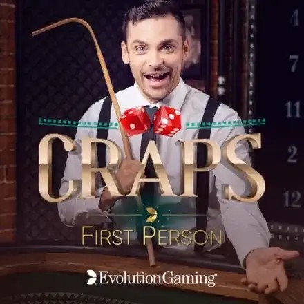 First Person Craps casino game by Evolution – featured logo at Melbet Casino