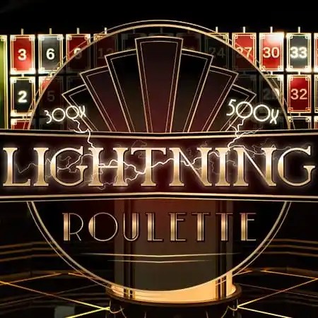 Lightning Roulette game by Evolution – logo hosted on Melbet Casino