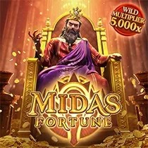 Slots logo of Midas Fortune from PG Soft at Melbet Casino